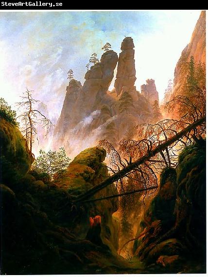 Caspar David Friedrich Felsenlandschaft im